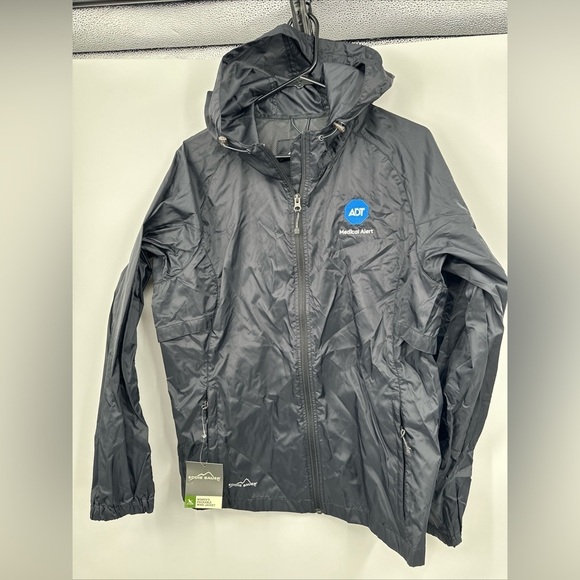 Eddie Bauer Packable Windbreaker ADT medical alert patch small - Picture 1 of 5